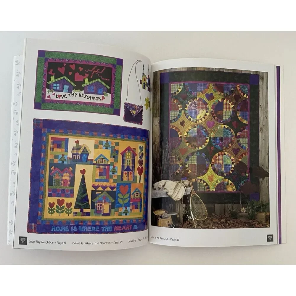 Hearts Aplenty: By Lynda Milligan & Nancy Smith: Paperback Quilting Book 2003